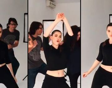 El sensual baile de Eva de Dominici