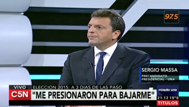 Massa en C5N: El impuesto a las ganancias es un robo a los trabajadores