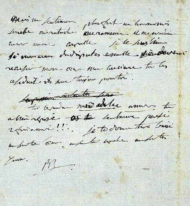 Carta de napoleon bonaparte