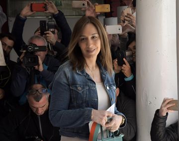 Vidal votó en una escuela de Castelar