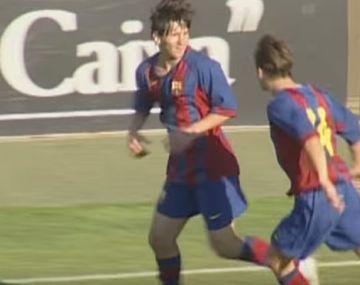 Joya del archivo: el último clásico de Messi antes del debut