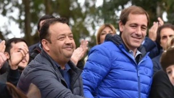 Nelson Marino junto a Julio Garro. Nelson Marino junto a Julio Garro.