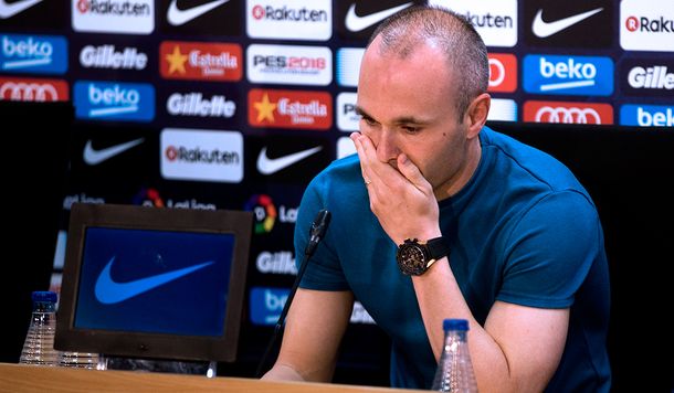 Iniesta anunció que deja el Barcelona: Es mi última temporada