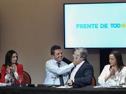 Sergio Massa y Alberto Fernández