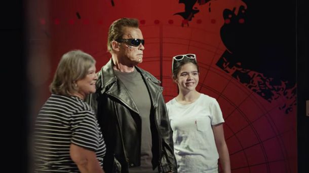Arnold Schwarzenegger se disfrazó de Terminator para asustar a los turistas