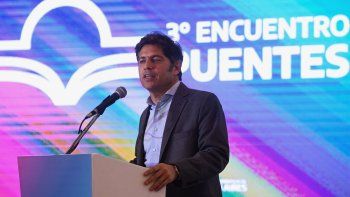 Axel Kicillof, en Mar del Plata.