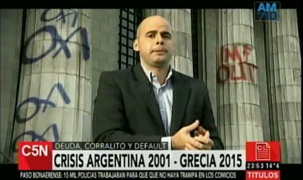 Qué debe aprender Grecia de las crisis de 2001, un completo informe de C5N