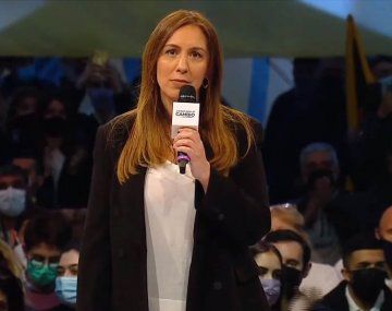 Mar del Plata: extraña estafa por WhatsApp usando la imagen de María Eugenia Vidal