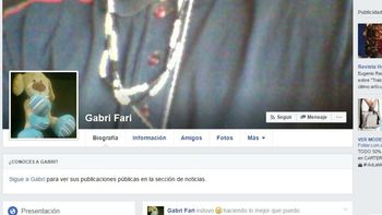 Este es el Facebook de uno de los acusados por el crimen de Lucía. Este es el Facebook de uno de los acusados por el crimen de Lucía.