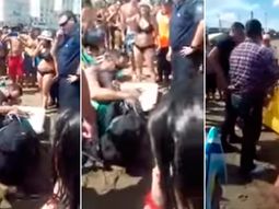 Ocurrió en una playa de Monte Hermoso