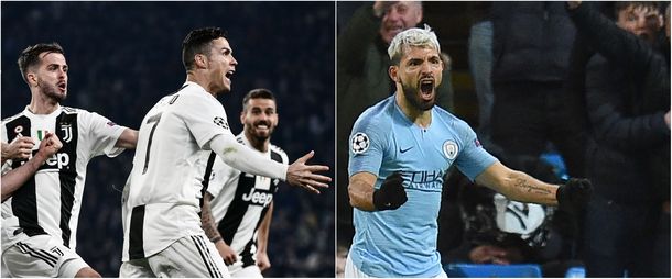 Cristiano Ronaldo y Sergio Agüero