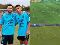 un calco: el gol del diablito echeverri a brasil que es igual a uno de lionel messi un calco: el gol del diablito echeverri a brasil que es igual a uno de lionel messi