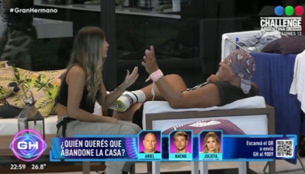 Julieta advirtió a Camila sobre su relación con Alfa en Gran Hermano: Te dice...