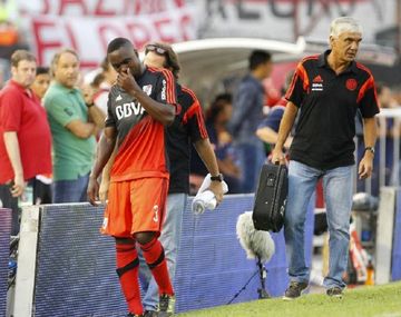 Una preocupación para River: Álvarez Balanta