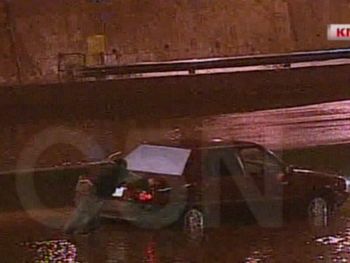 Un fuerte temporal dejó a Buenos Aires bajo el agua