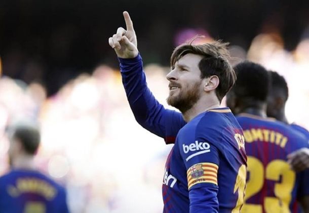 Lionel Messi - Crédito:&nbsp;@FCBarcelona_es