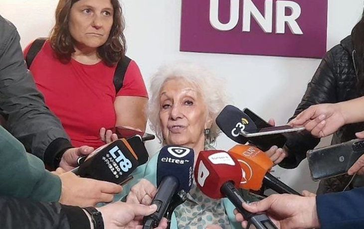 Estela de Carlotto advirtió que Milei quiere destruirlo todo
