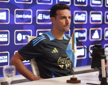 Scaloni adelantó el equipo de Argentina ante Paraguay en Asunción