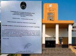 ultimo parte medico de la beba abandonada: evoluciona favorablemente ultimo parte medico de la beba abandonada: evoluciona favorablemente