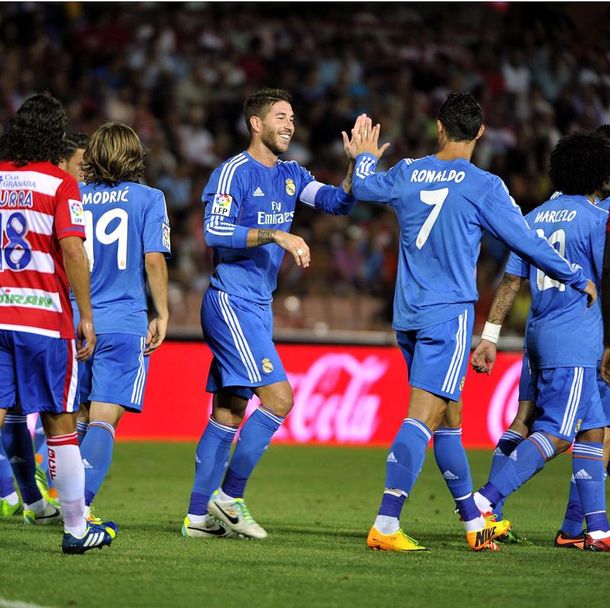 Con Di María, el Real Madrid derrotó al Granada y es puntero