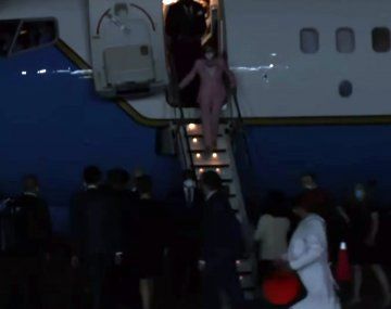 Aterrizó Nancy Pelosi y aviones de guerra de China cruzan el estrecho de Taiwán