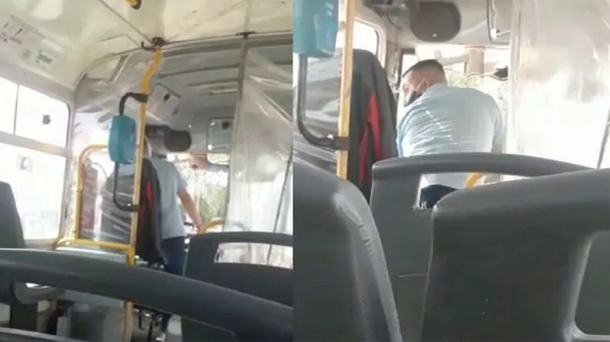 Comodoro Rivadavia: un colectivero estalló de furia por una bombita de agua