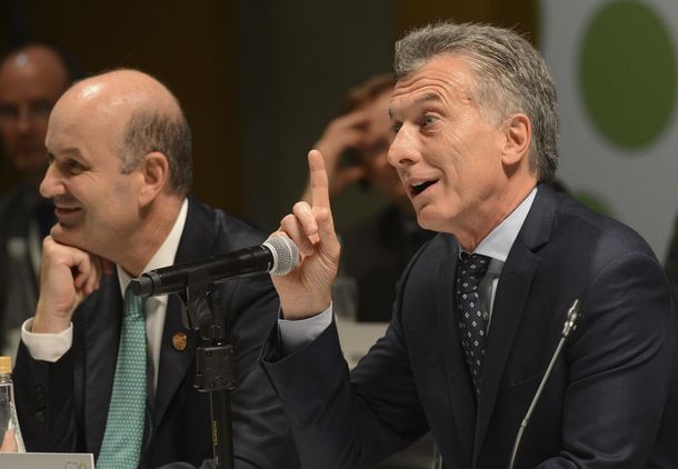 Federico Sturzenegger y Mauricio Macri
