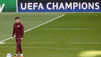 El Cholo, a muerte con sus jugadores El Cholo, a muerte con sus jugadores