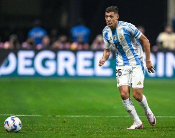 Nahuel Molina, jugador de la Selección argentina