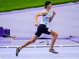 Elián Larregina hizo historia al competir en semifinales de los 400 metros