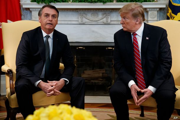 Jair Bolsonaro y Donald Trump