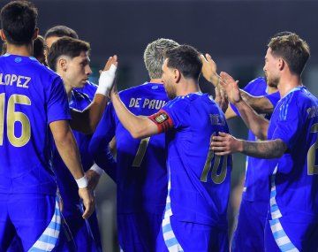 Argentina aplastó 6-0 a Puerto Rico