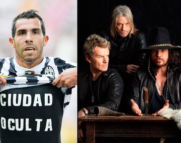 Carlos Tevez inspiró a The Cult
