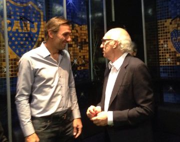 Schiavi y Bianchi - Crédito: @BocaJrsOficial