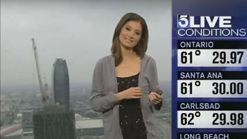 video: los espectadores le piden a una presentadora del tiempo que se tape video: los espectadores le piden a una presentadora del tiempo que se tape