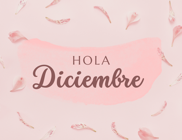 Frases bonitas para iniciar el último mes de 2025.