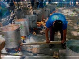 Ollas populares en la ciudad de Buenos Aires Ollas populares en la ciudad de Buenos Aires