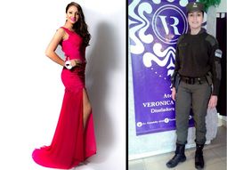 Gendarme de Formosa, cerca de ser Miss Mundo