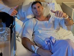 un subcampeon del mundo de la seleccion argentina visito al dibu martinez tras su operacion