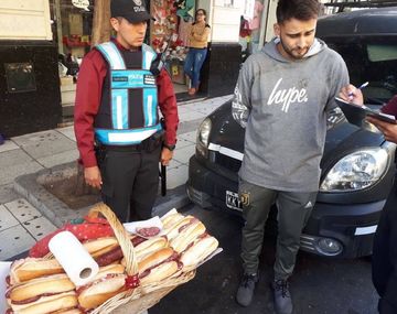 El Pibe de los Sanguches, la historia del día