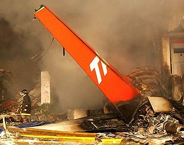 Accidente de Tam en Sao Paulo en 2007 (foto de archivo)