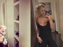 La silueta de Wanda Nara. La silueta de Wanda Nara.