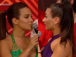 El tenso cruce entre Cami Homs y Martu Morales en el Bailando