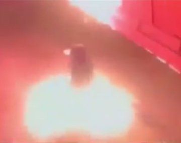 Intentó incendiar un almacén en Zárate y terminó prendiéndose fuego a sí mismo