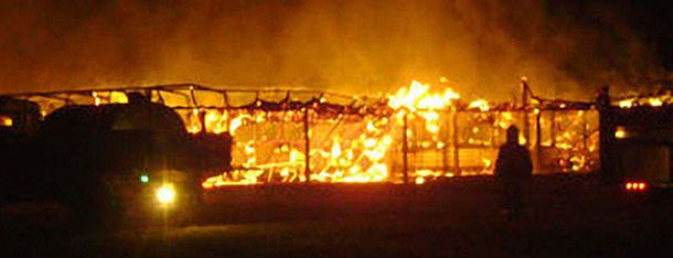 Incendio monteros