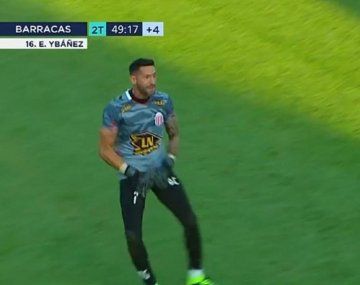 El arquero de Barracas Central estaba amonestado