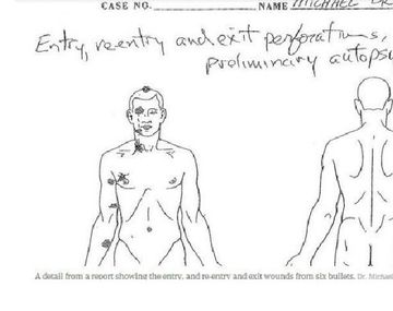 El afroamericano asesinado por la policía recibió seis tiros