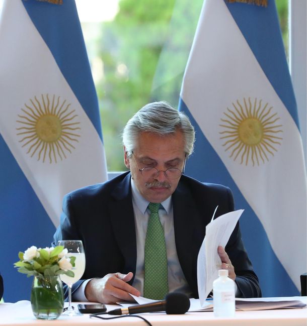 Alberto Fernández descartó declarar el estado de sitio