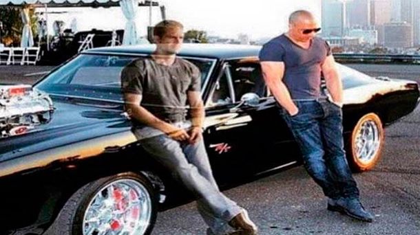 Revolución por una foto del fantasma de Paul Walker con Vin Diesel
