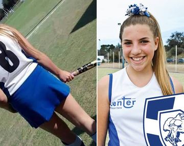 Guillermina Ferrando no pudo jugar al hockey por usar casco